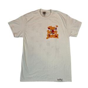 Hyde Park You Aren’t Invited T Shirt Tee White Mens M Roses Logo Houston